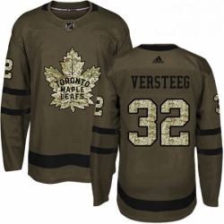 Mens Adidas Toronto Maple Leafs 32 Kris Versteeg Authentic Green Salute to Service NHL Jersey  Mens Adidas Toronto Maple Leafs 32 Kris Versteeg Authentic Green Salute to Service NHL Jersey