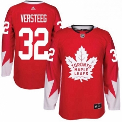 Mens Adidas Toronto Maple Leafs 32 Kris Versteeg Premier Red Alternate NHL Jersey  Mens Adidas Toronto Maple Leafs 32 Kris Versteeg Premier Red Alternate NHL Jersey