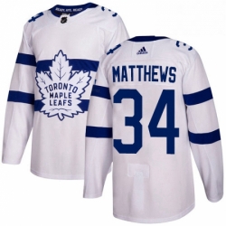 Mens Adidas Toronto Maple Leafs 34 Auston Matthews Authentic White 2018 Stadium Series NHL Jersey  Mens Adidas Toronto Maple Leafs 34 Auston Matthews Authentic White 2018 Stadium Series NHL Jersey