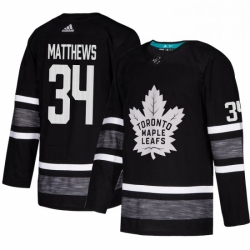 Mens Adidas Toronto Maple Leafs 34 Auston Matthews Black 2019 All Star Game Parley Authentic Stitched NHL Jersey  Mens Adidas Toronto Maple Leafs 34 Auston Matthews Black 2019 All Star Game Parley Authentic Stitched NHL Jersey