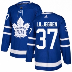 Mens Adidas Toronto Maple Leafs 37 Timothy Liljegren Authentic Royal Blue Home NHL Jersey  Mens Adidas Toronto Maple Leafs 37 Timothy Liljegren Authentic Royal Blue Home NHL Jersey
