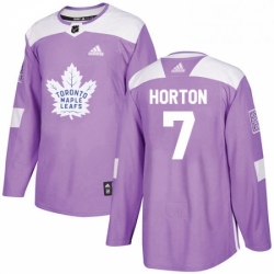 Mens Adidas Toronto Maple Leafs 7 Tim Horton Authentic Purple Fights Cancer Practice NHL Jersey  Mens Adidas Toronto Maple Leafs 7 Tim Horton Authentic Purple Fights Cancer Practice NHL Jersey
