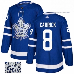 Mens Adidas Toronto Maple Leafs 8 Connor Carrick Authentic Royal Blue Fashion Gold NHL Jersey  Mens Adidas Toronto Maple Leafs 8 Connor Carrick Authentic Royal Blue Fashion Gold NHL Jersey