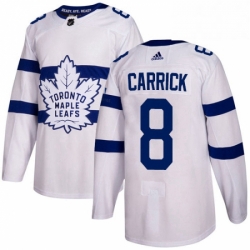 Mens Adidas Toronto Maple Leafs 8 Connor Carrick Authentic White 2018 Stadium Series NHL Jersey  Mens Adidas Toronto Maple Leafs 8 Connor Carrick Authentic White 2018 Stadium Series NHL Jersey
