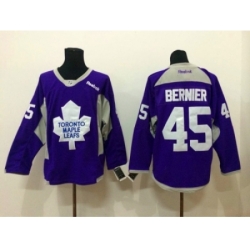 NHL Toronto Maple Leafs #45 bernier purple Jerseys NHL Toronto Maple Leafs #45 bernier purple Jerseys