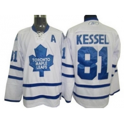 Toronto Maple Leafs 81# Phil Kessel White Jersey With A Patch Toronto Maple Leafs 81# Phil Kessel White Jersey With A Patch