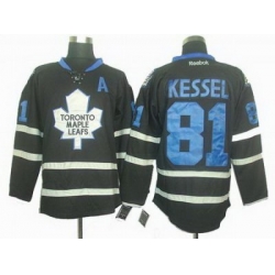 Toronto Maple Leafs #81 Phil Kessel black ice jerseys A patch Toronto Maple Leafs #81 Phil Kessel black ice jerseys A patch