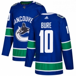 Mens Adidas Vancouver Canucks 10 Pavel Bure Authentic Blue Home NHL Jersey  Mens Adidas Vancouver Canucks 10 Pavel Bure Authentic Blue Home NHL Jersey