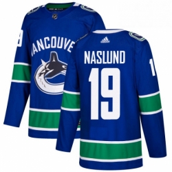 Mens Adidas Vancouver Canucks 19 Markus Naslund Authentic Blue Home NHL Jersey  Mens Adidas Vancouver Canucks 19 Markus Naslund Authentic Blue Home NHL Jersey