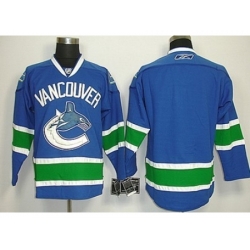 Vancouver Canucks Blank Blue Jersey