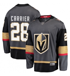 Vegas Golden Knights 28 William Carrier 2018 Stanley Cup Final Bound Breakaway Home Gray Jersey