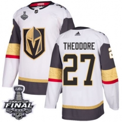 womens shea theodore vegas golden knights jersey white adidas 27 nhl away 2018 stanley cup final authentic