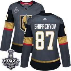 womens vadim shipachyov vegas golden knights jersey gray adidas 87 nhl home 2018 stanley cup final authentic