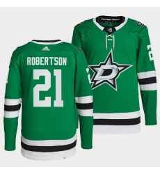 Youth Dallas Stars 21 Jason Robertson Green Stitched Jersey