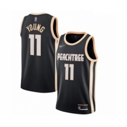 Hawks 11 Trae Young Black Basketball Swingman City Edition 2019 20 Jersey