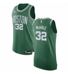 Womens Nike Boston Celtics 32 Kevin Mchale Authentic GreenWhite No Road NBA Jersey Icon Edition 