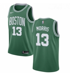 Youth Nike Boston Celtics 13 Marcus Morris Swingman GreenWhite No Road NBA Jersey Icon Edition 