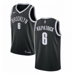 Womens Nike Brooklyn Nets 6 Sean Kilpatrick Swingman Black Road NBA Jersey Icon Edition