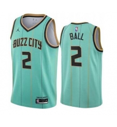 Hornets 2 Ball Men NBA City Edition Jersey