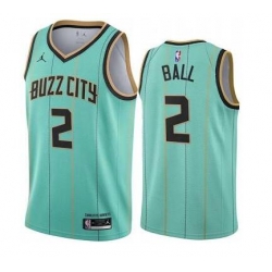 Hornets 2 Ball Men NBA City Edition Jersey