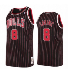 Men Chicago Bulls Zach Lavine e 8 Hardwood Classics Maglia Uomo Jersey