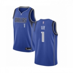 Youth Dallas Mavericks 1 Courtney Lee Swingman Royal Blue Basketball Jersey Icon Edition 