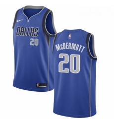 Youth Nike Dallas Mavericks 20 Doug McDermott Swingman Royal Blue Road NBA Jersey Icon Edition 