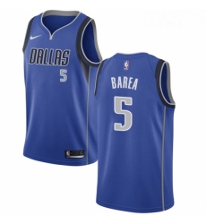 Youth Nike Dallas Mavericks 5 Jose Juan Barea Swingman Royal Blue Road NBA Jersey Icon Edition