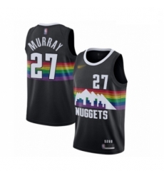 Youth Denver Nuggets #27 Jamal Murray Swingman Black Basketball Jersey - 2019 20 City Edition