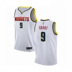 Youth Denver Nuggets 9 Jerami Grant Swingman White Basketball Jersey Association Edition 