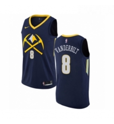 Youth Nike Denver Nuggets 8 Jarred Vanderbilt Swingman Navy Blue NBA Jersey City Editio