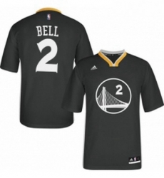 Womens Adidas Golden State Warriors 2 Jordan Bell Authentic Black Alternate NBA Jersey 