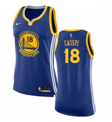 Womens Nike Golden State Warriors 18 Omri Casspi Swingman Royal Blue Road NBA Jersey Icon Edition 