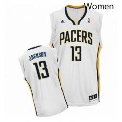 Womens Adidas Indiana Pacers 13 Mark Jackson Swingman White Home NBA Jersey Womens Adidas Indiana Pacers 13 Mark Jackson Swingman White Home NBA Jersey
