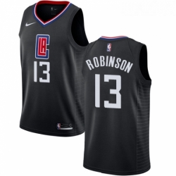 Youth Nike Los Angeles Clippers 13 Jerome Robinson Swingman Black NBA Jersey Statement Edition 