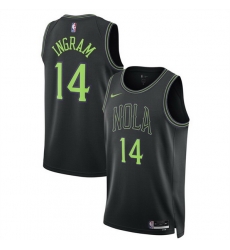 Men New Orleans Pelicans 14 Micah Peavy Black 2025 26 City Ediiton Stitched Basketball Jersey Men New Orleans Pelicans 14 Micah Peavy Black 2025 26 City Ediiton Stitched Basketball Jersey