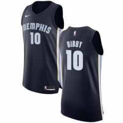 Mens Nike Memphis Grizzlies 10 Mike Bibby Authentic Navy Blue Road NBA Jersey Icon Edition  Mens Nike Memphis Grizzlies 10 Mike Bibby Authentic Navy Blue Road NBA Jersey Icon Edition