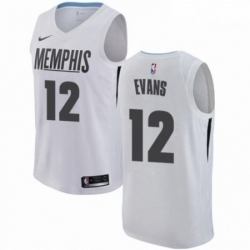 Mens Nike Memphis Grizzlies 12 Tyreke Evans Swingman White NBA Jersey City Edition  Mens Nike Memphis Grizzlies 12 Tyreke Evans Swingman White NBA Jersey City Edition