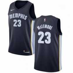 Mens Nike Memphis Grizzlies 23 Ben McLemore Swingman Navy Blue Road NBA Jersey Icon Edition  Mens Nike Memphis Grizzlies 23 Ben McLemore Swingman Navy Blue Road NBA Jersey Icon Edition
