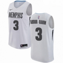 Mens Nike Memphis Grizzlies 3 Shareef Abdur Rahim Swingman White NBA Jersey City Edition Mens Nike Memphis Grizzlies 3 Shareef Abdur Rahim Swingman White NBA Jersey City Edition