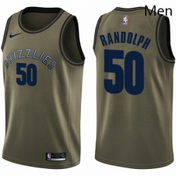 Mens Nike Memphis Grizzlies 50 Zach Randolph Swingman Green Salute to Service NBA Jersey Mens Nike Memphis Grizzlies 50 Zach Randolph Swingman Green Salute to Service NBA Jersey