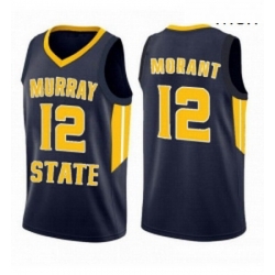 Murray State Racers 12 Ja Morant Jersey Basketball Black  Murray State Racers 12 Ja Morant Jersey Basketball Black