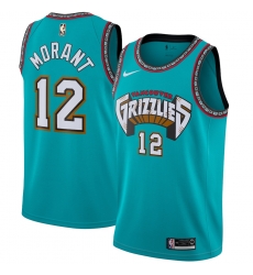 Youth Memphis Grizzlies #12 Ja Morant Green Nike 2019 ABA Hardwood Classics Green Throwback Swingman Jersey