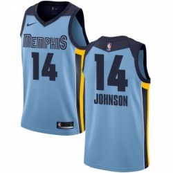 Youth Nike Memphis Grizzlies 14 Brice Johnson Swingman Light Blue NBA Jersey Statement Edition 