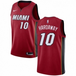 Youth Nike Miami Heat 10 Tim Hardaway Authentic Red NBA Jersey Statement Edition