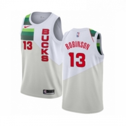 Youth Nike Milwaukee Bucks 13 Glenn Robinson White Swingman Jersey Earned Edition 