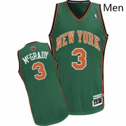 Mens Adidas New York Knicks 3 Tracy McGrady Authentic Green NBA Jersey Mens Adidas New York Knicks 3 Tracy McGrady Authentic Green NBA Jersey