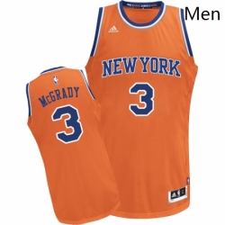 Mens Adidas New York Knicks 3 Tracy McGrady Swingman Orange Alternate NBA Jersey Mens Adidas New York Knicks 3 Tracy McGrady Swingman Orange Alternate NBA Jersey