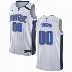 Mens Nike Orlando Magic 0 Aaron Gordon Swingman NBA Jersey Association Edition