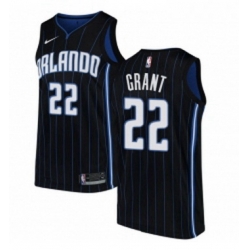 Womens Nike Orlando Magic 22 Jerian Grant Swingman Black NBA Jersey Statement Edition 